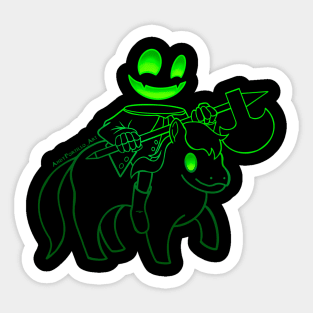 Headless Horseman Sticker